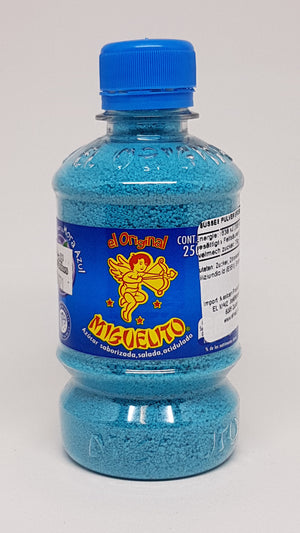 Botella de Miguelito en polvo sabor Mora Azul 250 gr