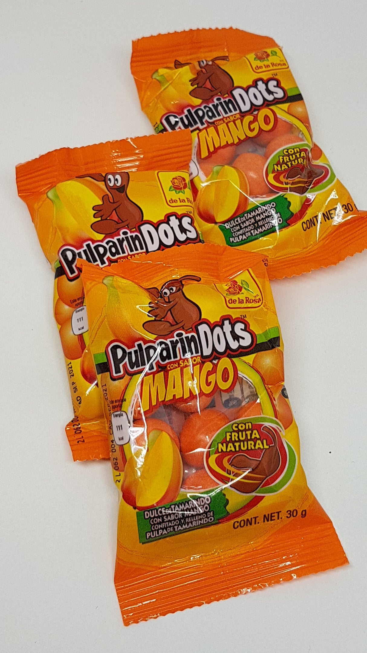Pulparindots Mango 30gr - DE LA ROSA