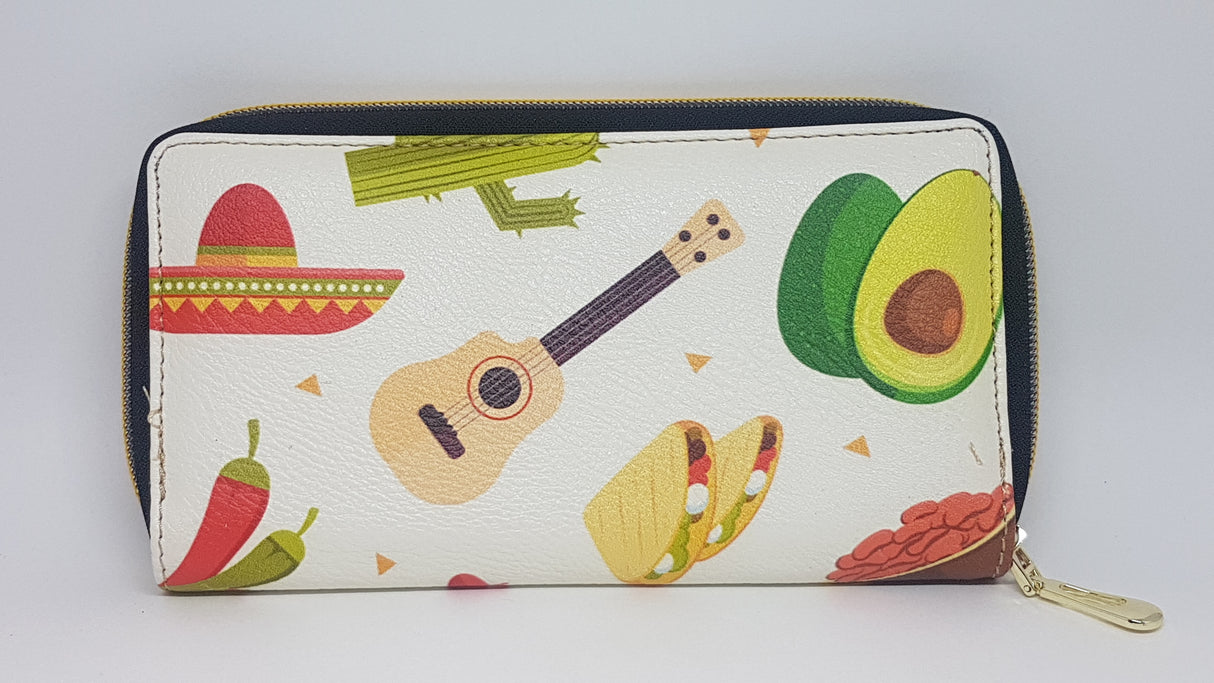 Cartera grande FIESTA MEXICANA