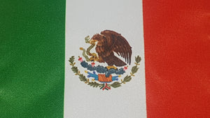 Mini bandera de Mexico  21 x 13 cm.