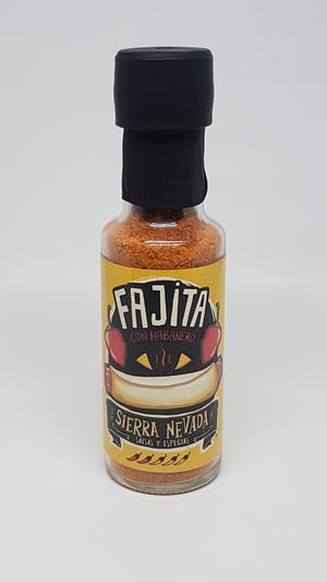 Condimento para Fajita con Habanero 100 gr SIERRA NEVADA