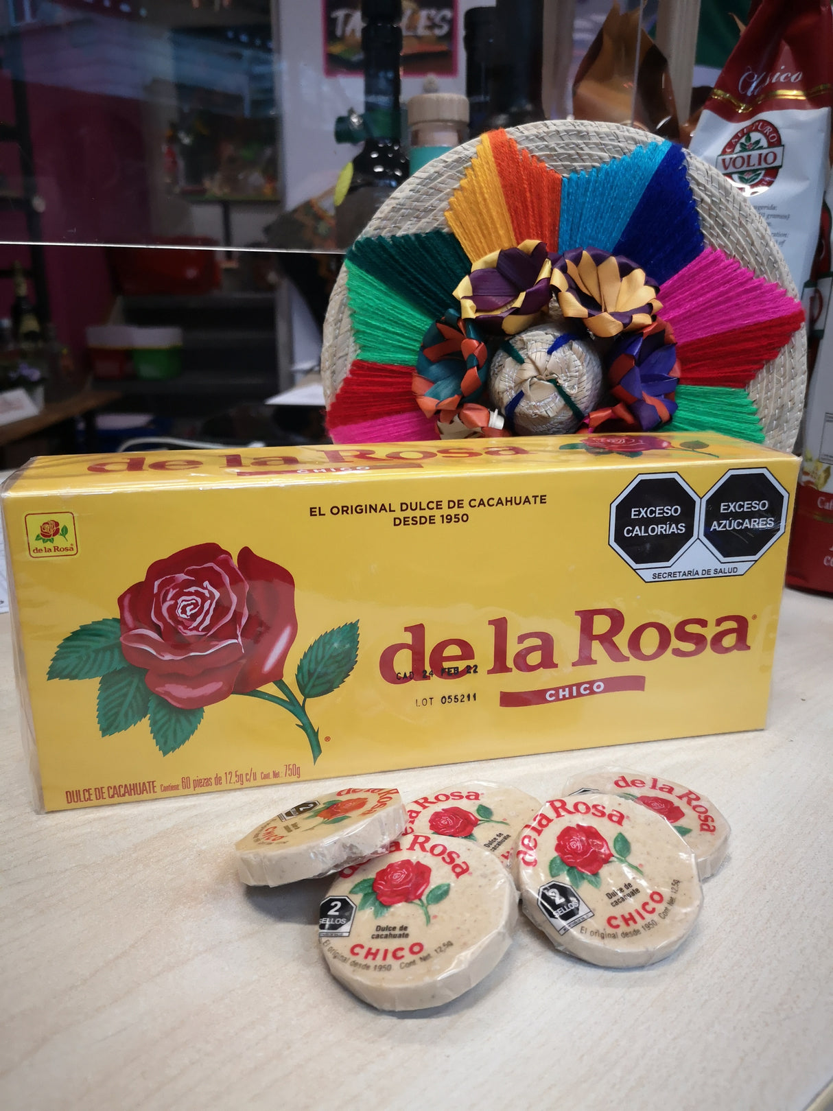 Mazapán CHICO Caja con 60 piezas DE LA ROSA
