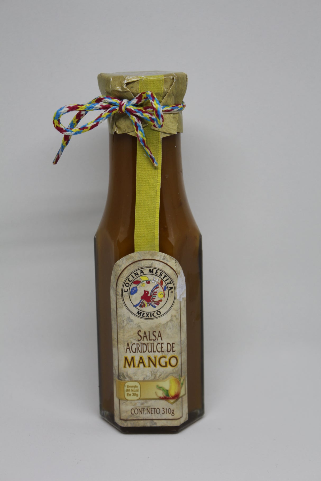 Salsa agridulce mango  310 gr COCINA MESTIZA