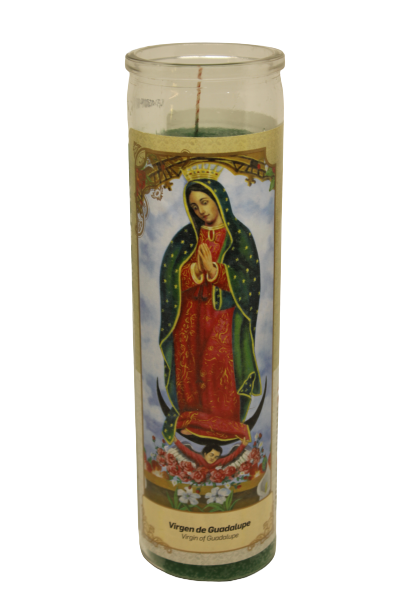 Veladora de la Virgen de Guadalupe 500 gr