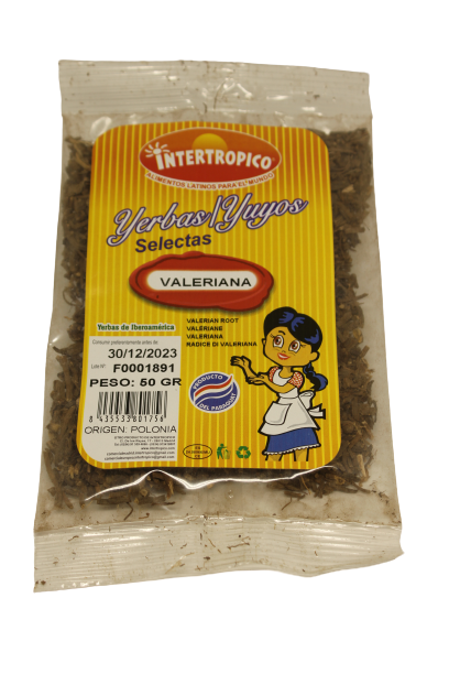Valeriana 50 gr INTERTRÓPICO