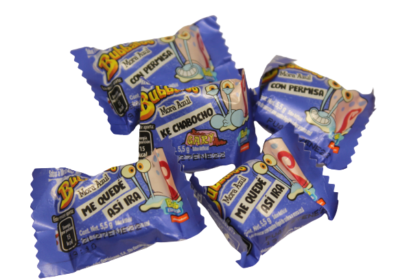 Chicle Mora Azul 5.1 g BUBBALOO