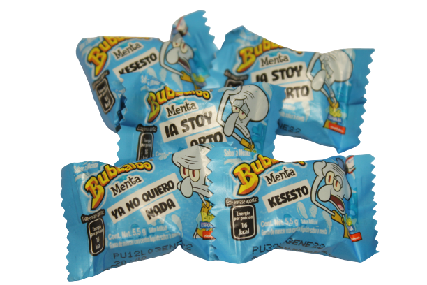 Chicle Menta 5.1 g  BUBBALOO