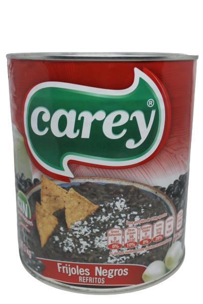 *Frijoles Negros Refritos 3 Kg CAREY