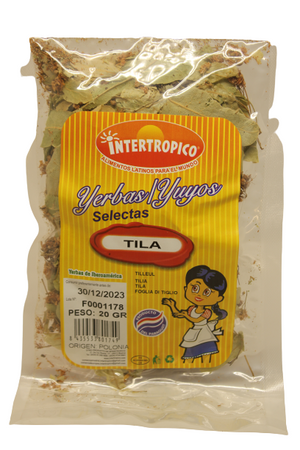 % REBAJA % Tila 50 gr (cad: 30.12.23) INTERTRÓPICO