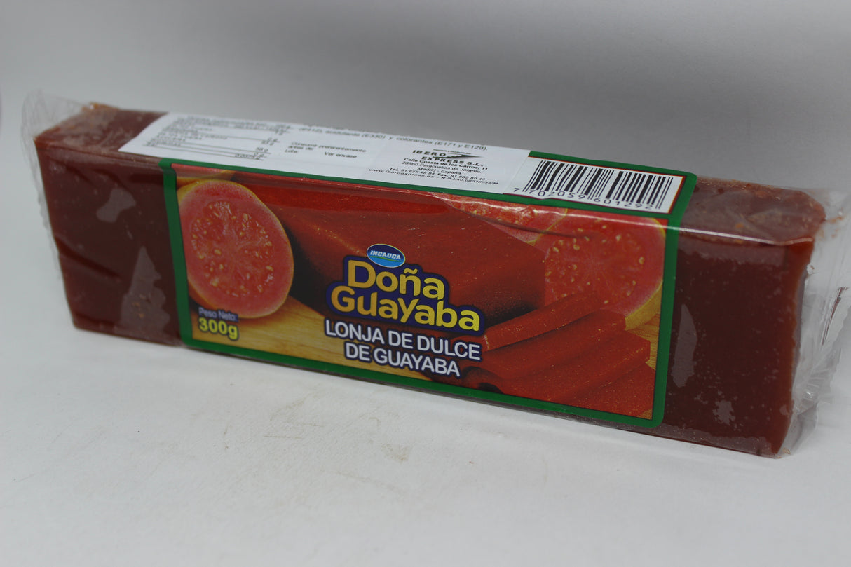 Lonja de Dulce de Guayaba 300 gr INCAUCA DOÑA GUAYABA