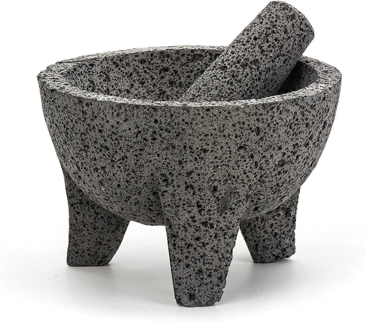 Molcajete de piedra volcanica