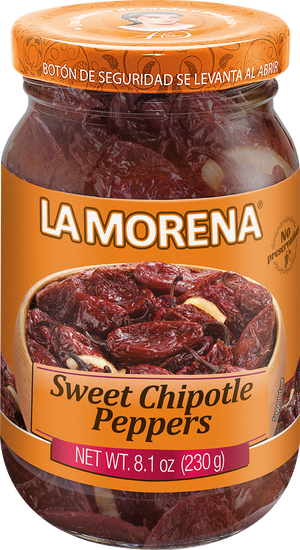 Chipotle Dulce Frasco 230 g LA MORENA
