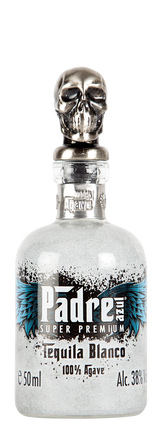 Tequila MINI  Blanco 50 ml PADRE AZUL