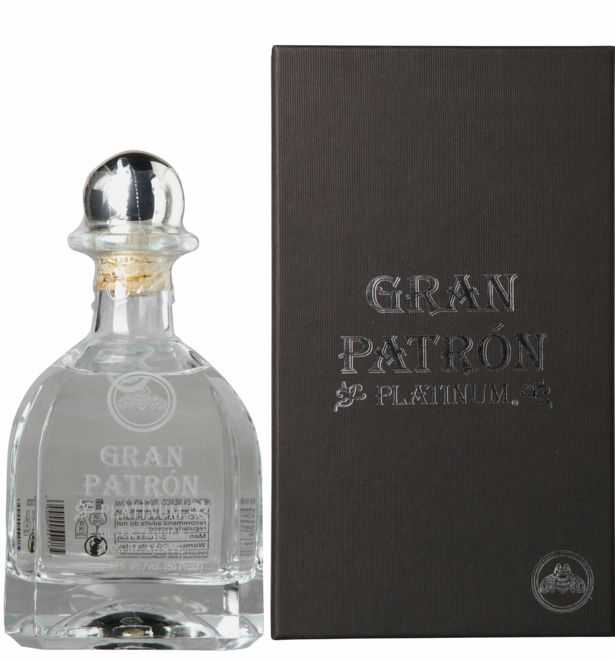 Tequila Gran Patrón Platinum puro Agave PATRON