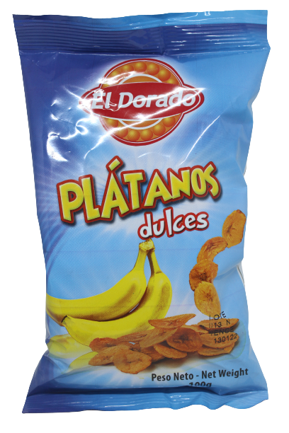 Platanitos Dulces 100 g EL DORADO