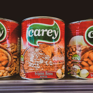 Frijoles Bayos refritos 3 Kg CAREY