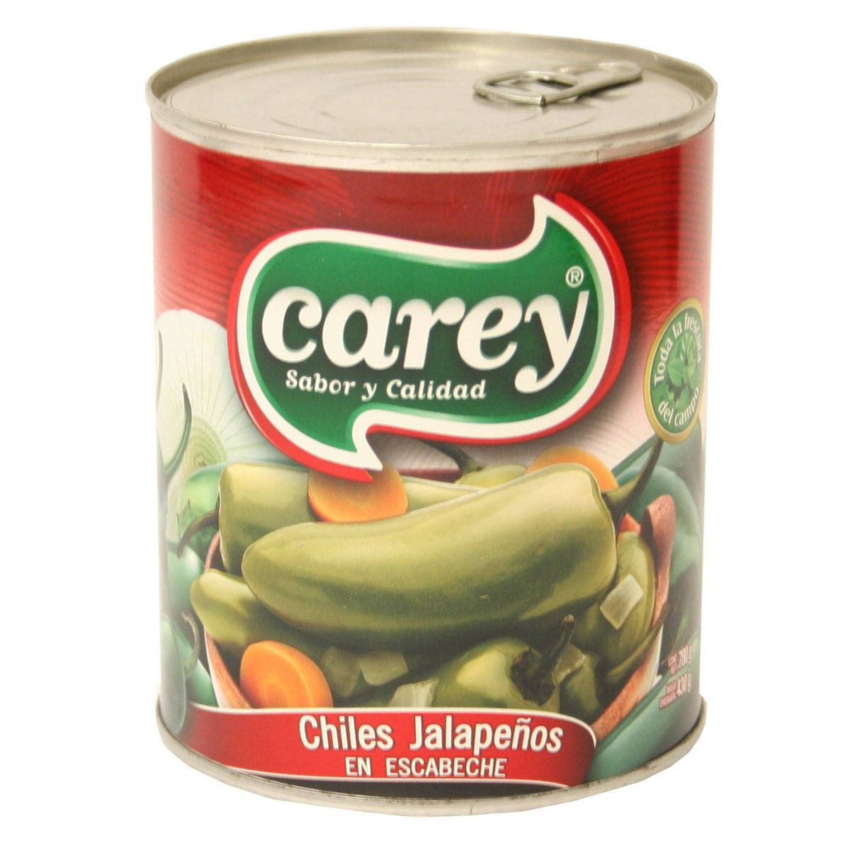 Chiles Jalapeños Enteros 2.8 kg CAREY