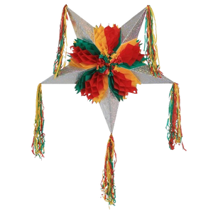 Piñata estrella colores PERICO  --- PIÑATA 2GO