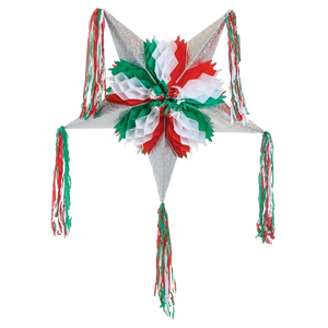 Piñata estrella tricolor PIÑATA 2GO